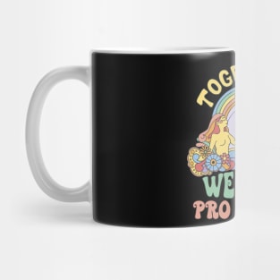 Retro 1973 Together We Stand Pro Choice Mug